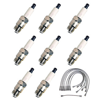 Denso® - Spark Plug Wire and Spark Plug Kit