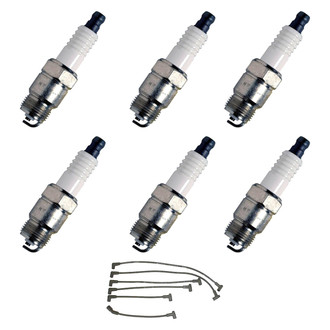 Denso® - Spark Plug Wire and Spark Plug Kit