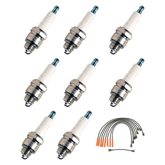 Denso® - Spark Plug Wire and Spark Plug Kit