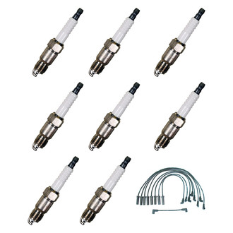 Denso® - Spark Plug Wire and Spark Plug Kit