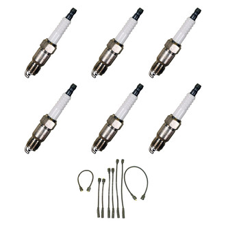 Denso® - Spark Plug Wire and Spark Plug Kit