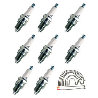Denso® - Spark Plug Wire and Spark Plug Kit