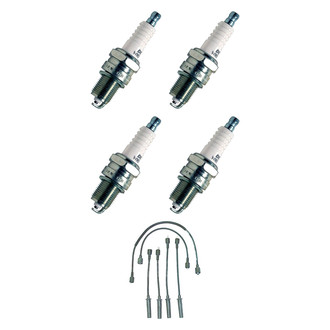 Denso® - Spark Plug Wire and Spark Plug Kit