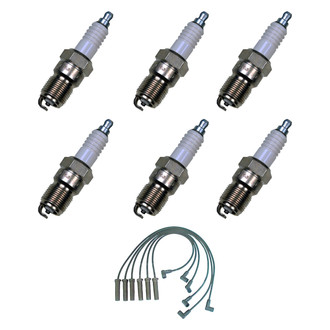 Denso® - Spark Plug Wire and Spark Plug Kit