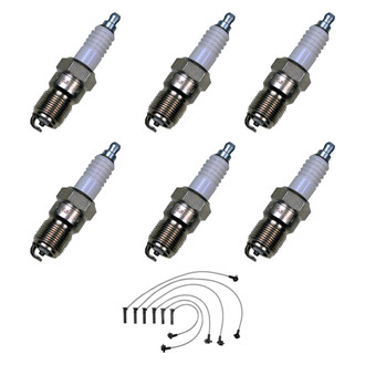 Denso® - Spark Plug Wire and Spark Plug Kit