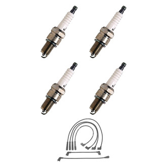 Denso® - Spark Plug Wire and Spark Plug Kit