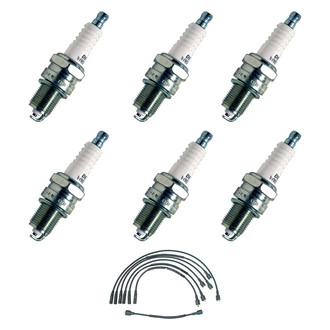 Denso® - Spark Plug Wire and Spark Plug Kit