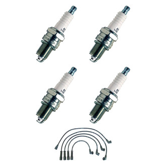 Denso® - Spark Plug Wire and Spark Plug Kit
