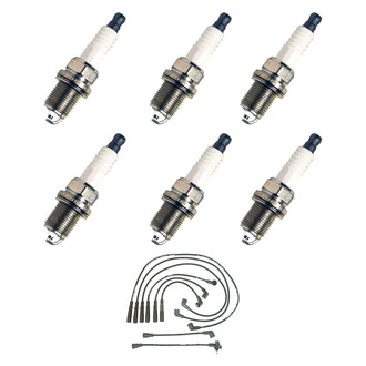 Denso® - Spark Plug Wire and Spark Plug Kit