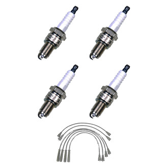 Denso® - Spark Plug Wire and Spark Plug Kit