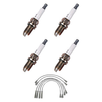 Denso® - Spark Plug Wire and Spark Plug Kit