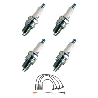 Denso® - Spark Plug Wire and Spark Plug Kit