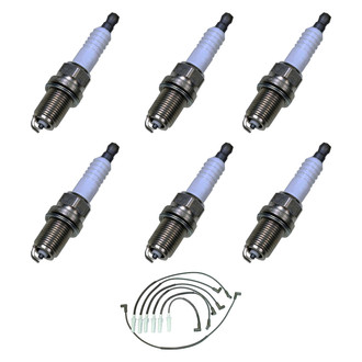 Denso® - Spark Plug Wire and Spark Plug Kit