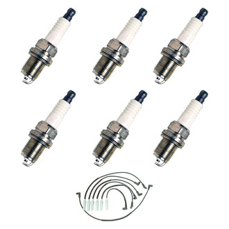 Denso® - Spark Plug Wire and Spark Plug Kit