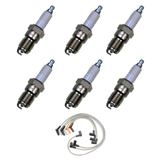 Denso® - Spark Plug Wire and Spark Plug Kit