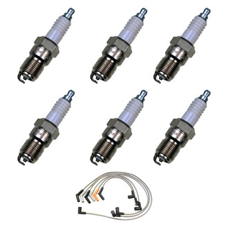Denso® - Spark Plug Wire and Spark Plug Kit