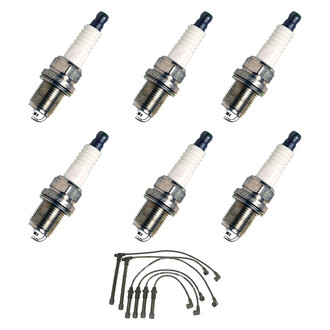 Denso® - Spark Plug Wire and Spark Plug Kit