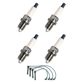 Denso® - Spark Plug Wire and Spark Plug Kit