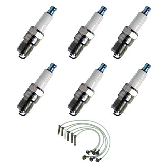 Denso® - Spark Plug Wire and Spark Plug Kit