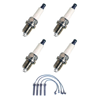Denso® - Spark Plug Wire and Spark Plug Kit