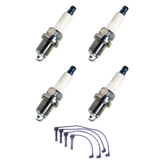Denso® - Spark Plug Wire and Spark Plug Kit