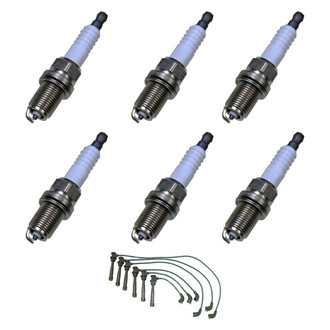Denso® - Spark Plug Wire and Spark Plug Kit