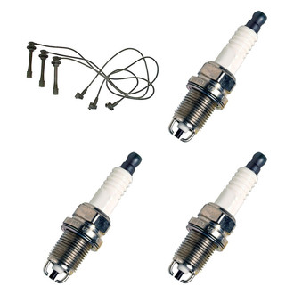 Denso® - Spark Plug Wire and Spark Plug Kit
