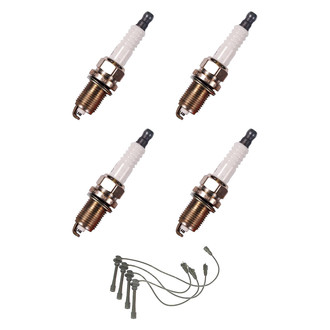 Denso® - Spark Plug Wire and Spark Plug Kit