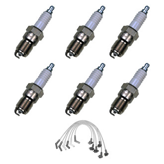 Denso® - Spark Plug Wire and Spark Plug Kit
