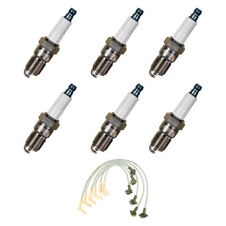 Denso® - Spark Plug Wire and Spark Plug Kit