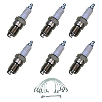 Denso® - Spark Plug Wire and Spark Plug Kit