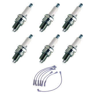 Denso® - Spark Plug Wire and Spark Plug Kit