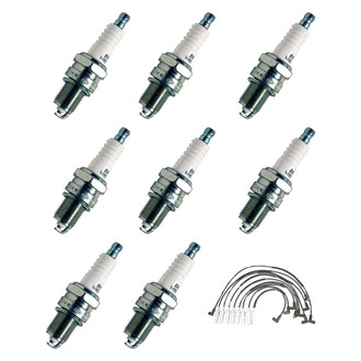 Denso® - Spark Plug Wire and Spark Plug Kit