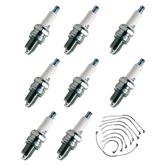Denso® - Spark Plug Wire and Spark Plug Kit