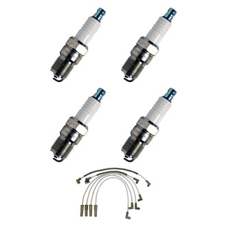 Denso® - Spark Plug Wire and Spark Plug Kit