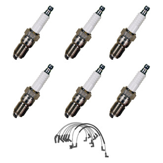 Denso® - Spark Plug Wire and Spark Plug Kit
