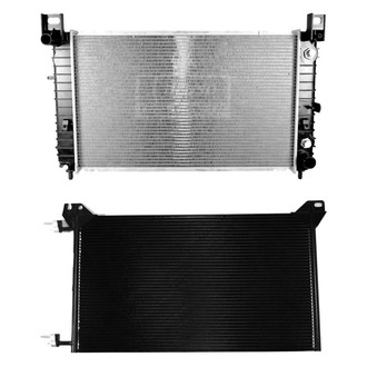 Denso® - Radiator and Condenser Kit