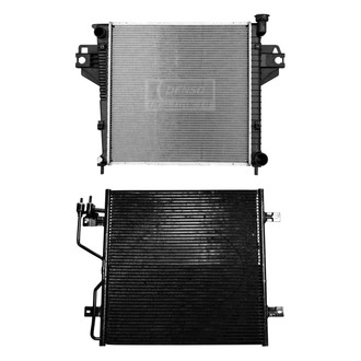 Denso® - Radiator and Condenser Kit