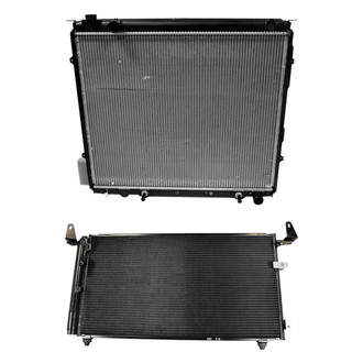 Denso® - Radiator and Condenser Kit