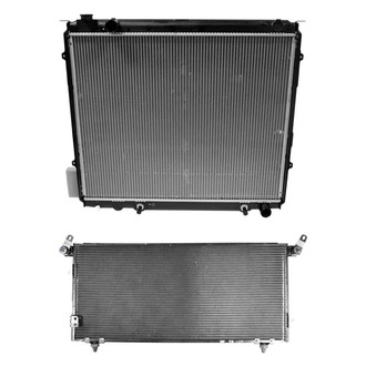 Denso® - Radiator and Condenser Kit