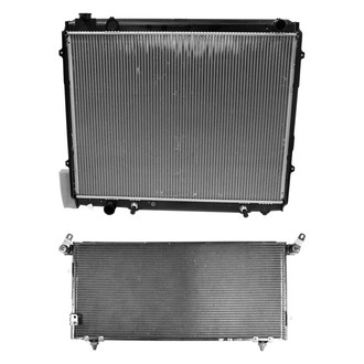 Denso® - Radiator and Condenser Kit