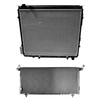 Denso® - Radiator and Condenser Kit