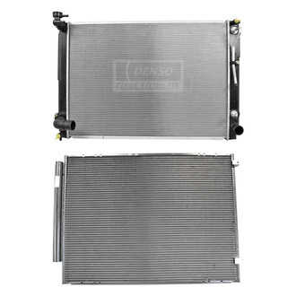 Denso® - Radiator and Condenser Kit