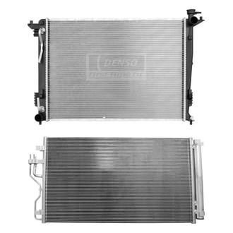 Denso® - Radiator and Condenser Kit