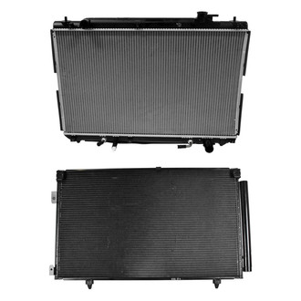 Denso® - Radiator and Condenser Kit