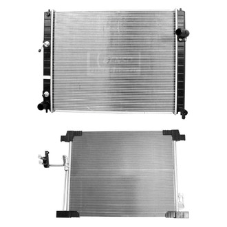 Denso® - Radiator and Condenser Kit