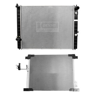 Denso® - Radiator and Condenser Kit