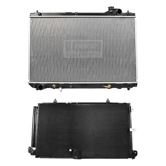 Denso® - Radiator and Condenser Kit