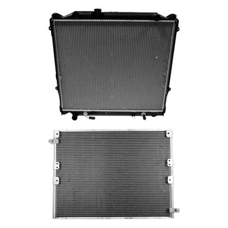 Denso® - Radiator and Condenser Kit