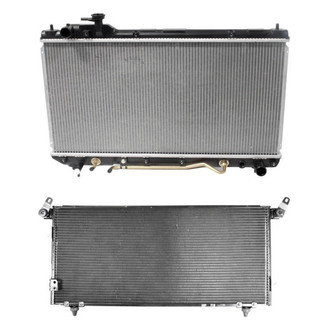 Denso® - Radiator and Condenser Kit